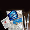 Professional Home Teeth Whitening Kit. Dental approved. Safe for Enamel. Three complete treatments. Everything needed is included. Easy to follow directions. Dental results. Satisfaction 100% guaranteed.